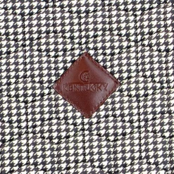 Kentucky Horsewear - Tapis de selle Pied de Poule Noir Hot