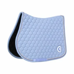 Kentucky Horsewear - Tapis de selle 3D logo Onion Quilt clair Bleu