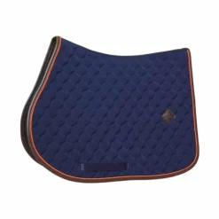 Kentucky Horsewear - Tapis de selle Onion Quilt Leather Neon Marine Online