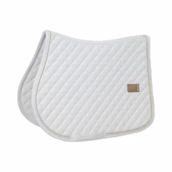 Kentucky Horsewear - Tapis de selle Diamond Rope Blanc Clearance