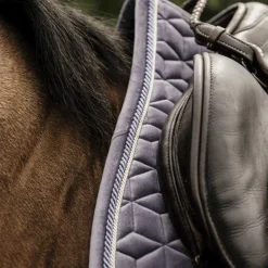 Outlet Kentucky Horsewear - Tapis de selle Velvet Jumping Violet