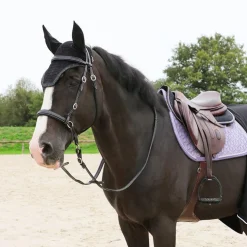 Outlet Kentucky Horsewear - Tapis de selle Velvet Jumping Violet