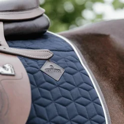 Discount Kentucky Horsewear - Tapis de selle Skin Friendly Marine