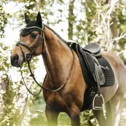 Kentucky Horsewear - Tapis de dressage Pearls Noir Outlet