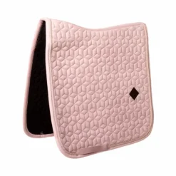 Discount Kentucky Horsewear - Tapis de dressage Velvet soft Rose