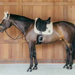 Kentucky Horsewear - Tapis de dressage Wave 3D logo Beige New