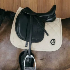 Kentucky Horsewear - Tapis de dressage Wave 3D logo Beige New