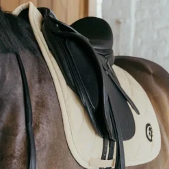 Kentucky Horsewear - Tapis de dressage Wave 3D logo Beige New