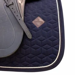 Kentucky Horsewear - Tapis de dressage Velvet dark navy Marine New