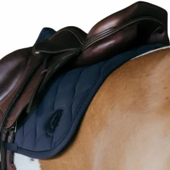 Kentucky Horsewear - Tapis de selle Wave jumping 3D logo Marine Sale