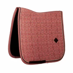 Kentucky Horsewear - Tapis de dressage Velvet Printing check Rouge Online