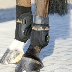 Kentucky Horsewear - Tendon Grip Chaussette Gel Noir Outlet