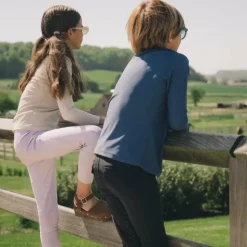 Sale Kentucky Horsewear - T-shirt d'entraînement Barcelona Kids garçon manches longues Marine