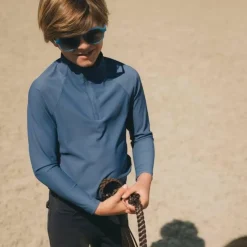 Sale Kentucky Horsewear - T-shirt d'entraînement Barcelona Kids garçon manches longues Marine