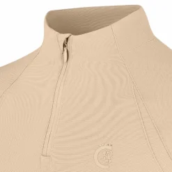 Hot Kentucky Horsewear - T-shirt d'entraînement Madrid Kids fille manches longues Beige