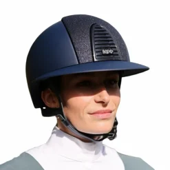 Discount KEP - Casque d'équitation Cromo 2.0 édition limitée Star blue visière polo Bleu