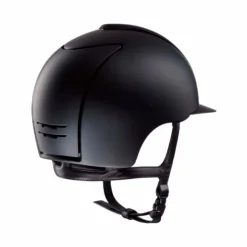 KEP - Casque d'équitation Cromo 2.0 Textile visière standard Noir New