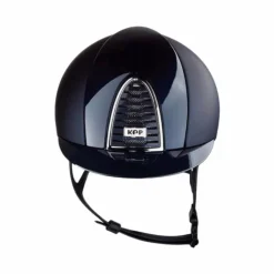 KEP - Casque d'équitation Cromo 2.0 Textile/ Polish blue visière standard Marine Sale