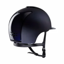 KEP - Casque d'équitation Cromo 2.0 Textile/ Polish blue visière standard Marine Sale