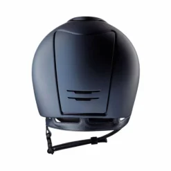New KEP - Casque d'équitation Cromo 2.0 Textile visière standard Marine