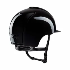 KEP - Casque d'équitation Cromo 2.0 Shine visière standard Noir Discount