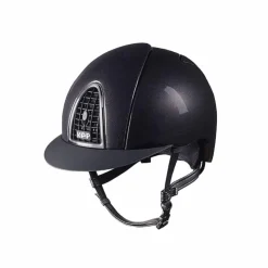 Discount KEP - Casque d'équitation Cromo Shine visière standard Noir
