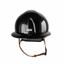 Online KEP - Casque d'équitation Cromo 2.0 Diamond black polo jugulaire beige Noir