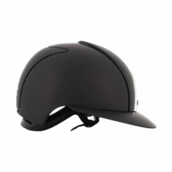 KEP - Casque d'équitation Cromo 2.0 Textile visière polo Noir