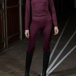Best Kingsland - Legging d'équitation femme KLValerie winetasting Bordeaux