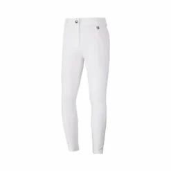Clearance Kingsland - Pantalon d'équitation fille Classic KLKaysa Blanc