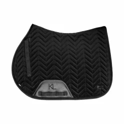 Kingsland - Tapis de selle KLVigga velvet Noir Best