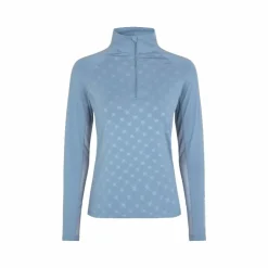 Kingsland - T-shirt manches longues uv protection femme KLHavanna blue faded denim Bleu Online