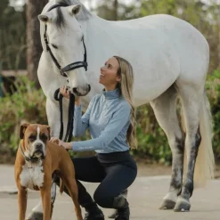 Kingsland - T-shirt manches longues uv protection femme KLHavanna blue faded denim Bleu Online