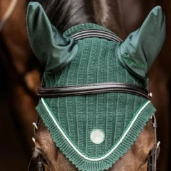 Lami-cell - Bonnet pour chevaux Luxin foncé Vert Discount
