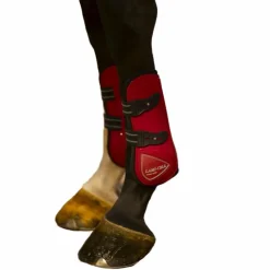 Lami-cell - Guêtres et protège-boulets Elite Rouge New