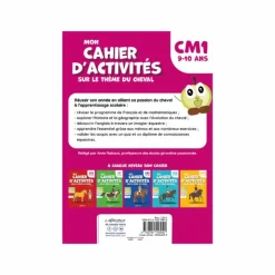 Best Lavauzelle - Cahier d'activités sur le thème du cheval niveau CM1 Rose