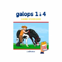 Lavauzelle - Cahier d'exercices galops 1 à 4 avec vidéos