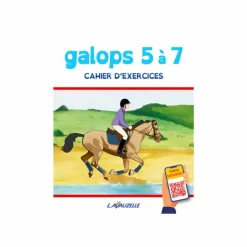 Lavauzelle - Cahier d'exercices galops 5 à 7 avec vidéos Sale