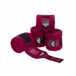 Discount LeMieux - Bandes de polo Loire Mulberry (x4) Bordeaux