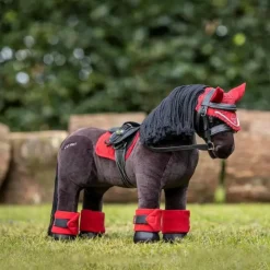 LeMieux - Bandes de polo pour Toy pony chili Rouge Discount