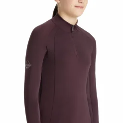 LeMieux - Baselayer léger enfant Young Rider Hope damson Bordeaux Discount
