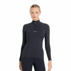 Outlet LeMieux - Baselayer manches longues femme Mia Mesh Noir