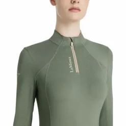 LeMieux - Baselayer manches longues femme Classique rosemary Vert