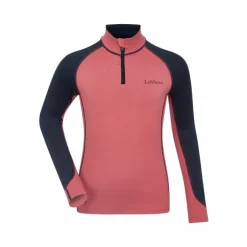 LeMieux - Baselayer manches longues enfant Mini cranberry Rose Outlet