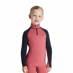 LeMieux - Baselayer manches longues enfant Mini cranberry Rose Outlet