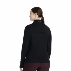 LeMieux - Baselayer polaire à col zippé femme Frances Noir