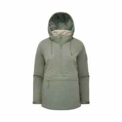 LeMieux - Blouson imperméable demi-zippé Phoebe femme rosemary Vert New