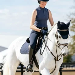 LeMieux - Bonnet anti-mouches et anti-bruits Finesse Marine Hot