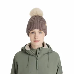 LeMieux - Bonnet femme côtelé Clara walnut Marron Best