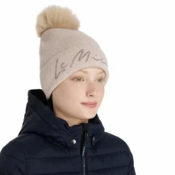 LeMieux - Bonnet femme Sparkle stone Beige New